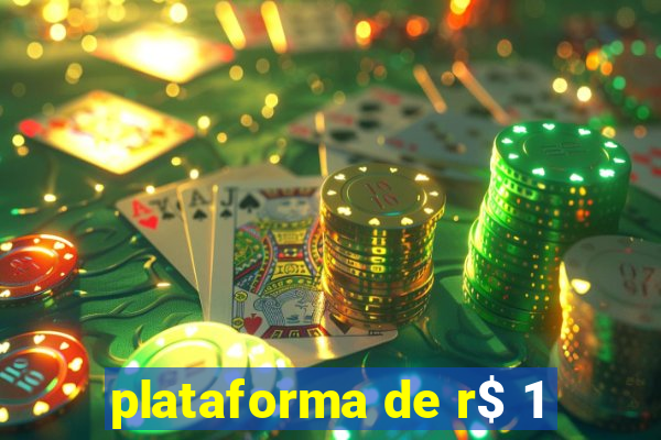 plataforma de r$ 1